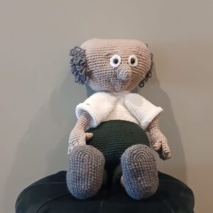 Gehaakte knuffels met een verhaal - Opa Boris