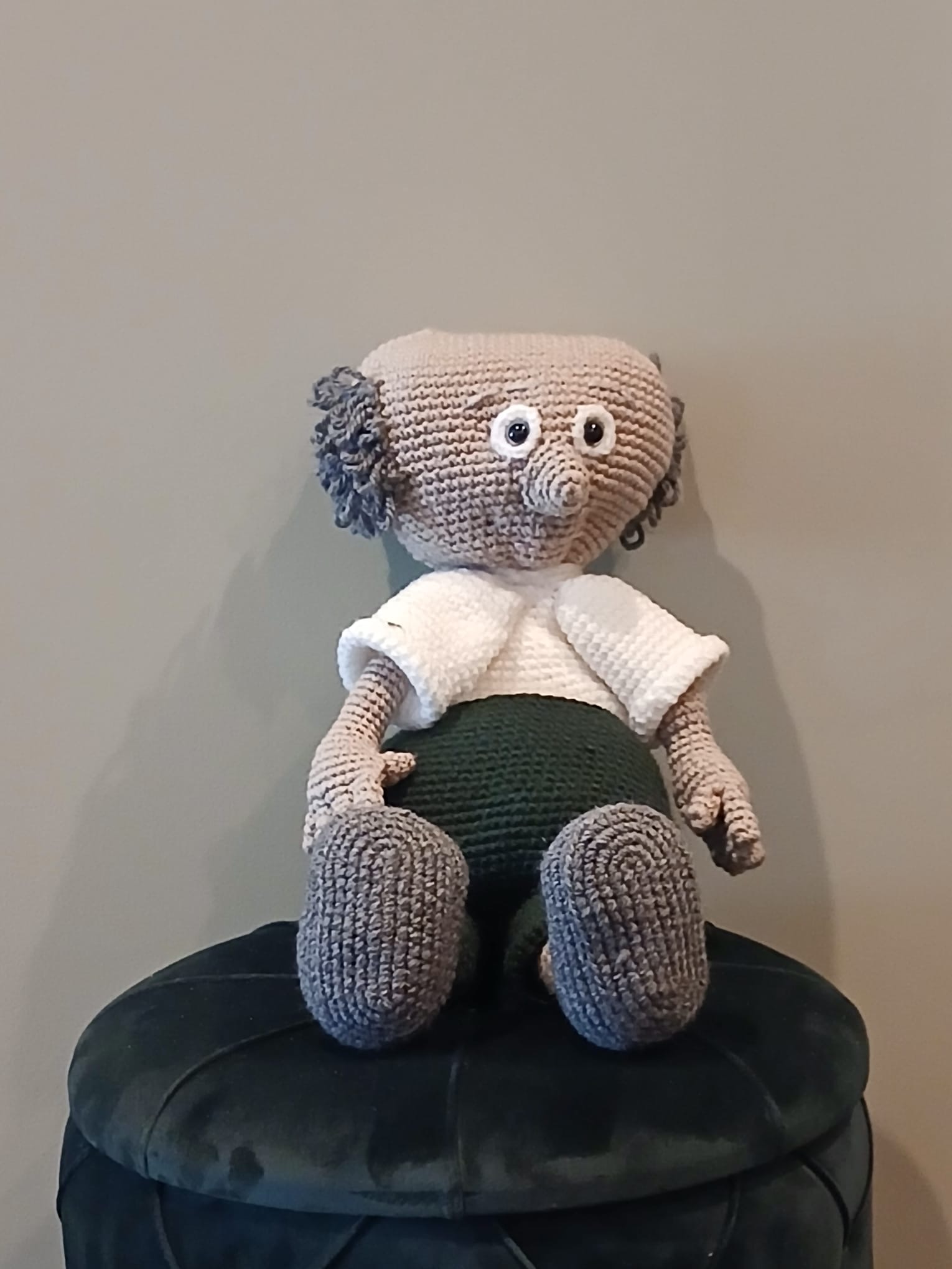 Gehaakte knuffels met een verhaal - Opa Boris
