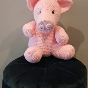 Gehaakte knuffels met een verhaal - Bacon
