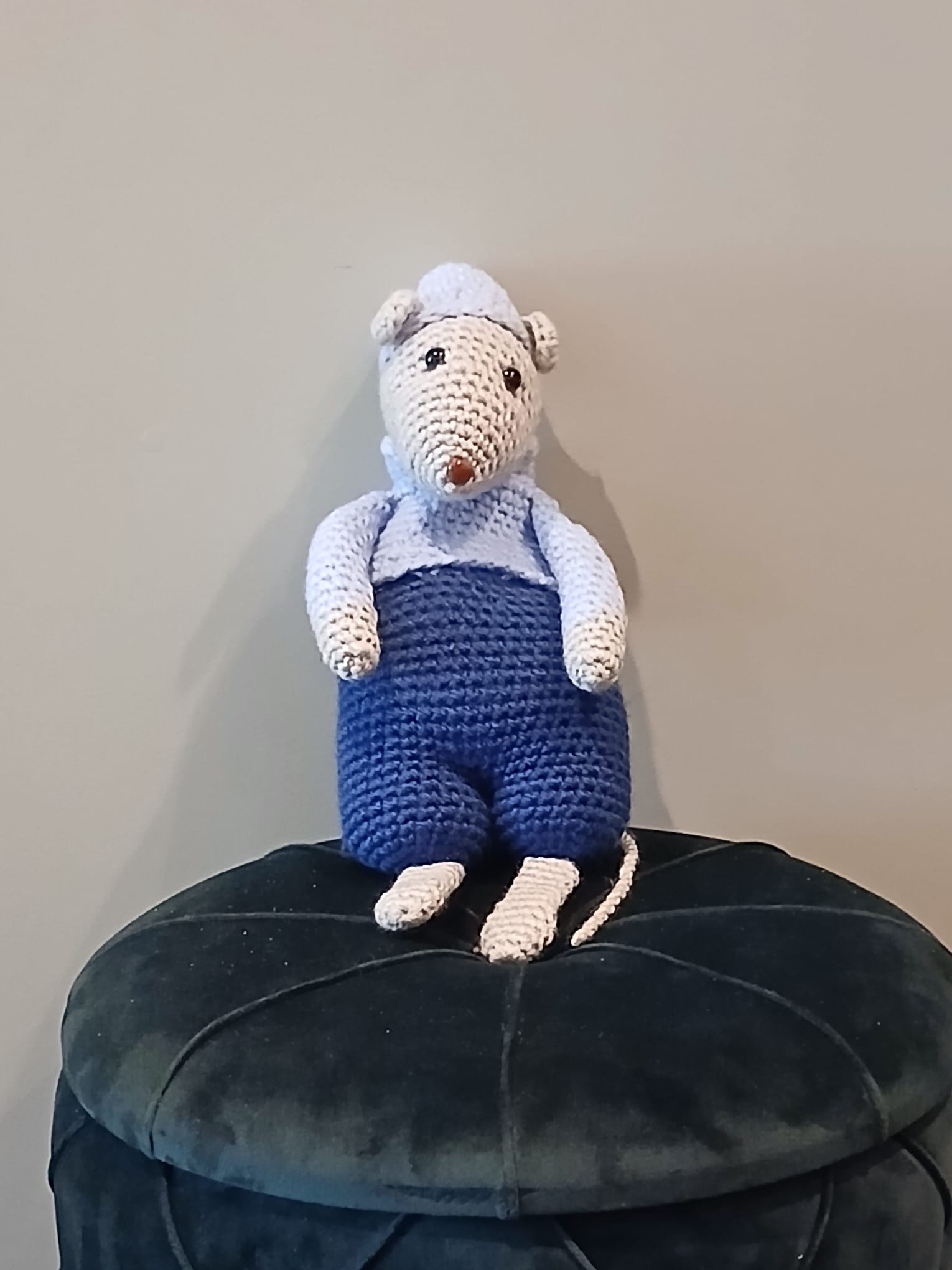 Gehaakte knuffels met een verhaal - ๐ญ Muisje Moos