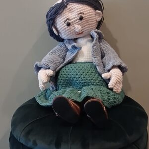 Gehaakte knuffels met een verhaal - 📚 Juffrouw Janna